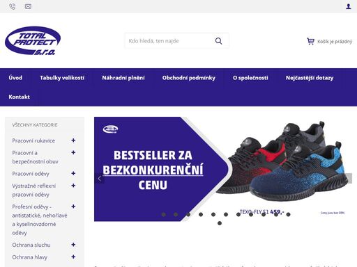 ochranné pracovní pomůcky pro firemní provozy nakupujte od totalprotect, s.r.o. - dodavatel firemních ochranných pracovních pomůcek a oděvů.