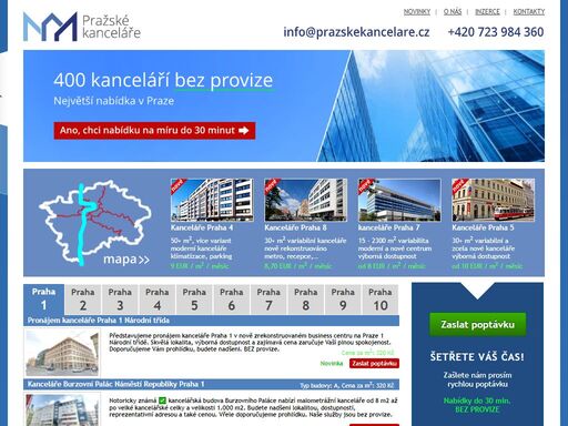 pronájem kanceláře praha bez provize ? | 400 levných kanceláří ? | pronájem kanceláře od 200 kč/m2 | nabídka top kanceláře na míru do 30 minut zde.