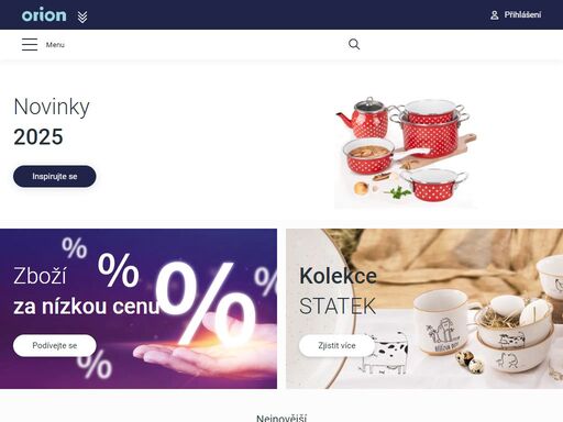 vyberte si u nás ze širokého sortimentu zboží pro domácnost! český obchod pro domácnost. u nás najdete vše, co potřebujete do domácnosti. kvalita a příznivé ceny | eshop. akční leták. nový katalog. objednejte si domů. typy: kuchyně, stolování, domácnost, zahrada.