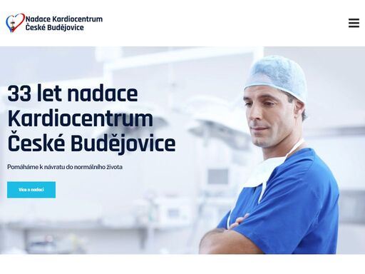 podpora zdravotnických zařízení s kardiologickým a kardiochirurgickým programem.