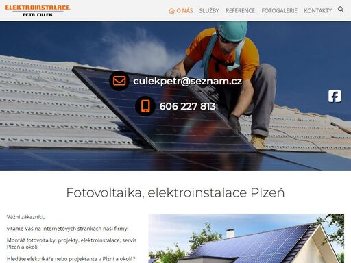 montáž, servis, projekty fotovoltaiky, revize elektro, elektrikář plzeň, rokycany, dobřany, stříbro, stod, přeštice, plzeňský kraj