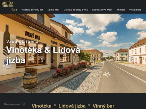      
   
   
   
   
vinotéka  *  lidová jizba  *  vinný bar   
jsme tu pro vás více jak 10 let. vinotéka s prodejnou lidových výrobků. nabízíme tradiční...