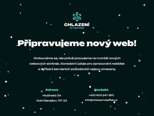chlazení steffek, prodej a servis chlazení, klimatizace, montáže, speciální mražení, mrazící boxy, tepelná čerpadla.