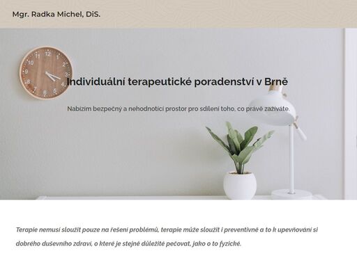 individuální terapeutické poradenství v brně