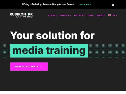 your solution for public relations, media training, content marketing, reputation building