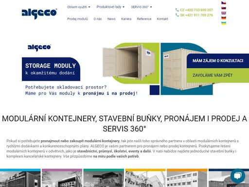www.algeco.cz