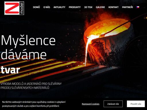 společnost z-model vznikla v roce 1998 v blansku jako výrobně-obchodní společnost, která se zaměřuje převážně na slévárenský průmysl.