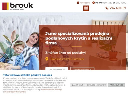 změňte svůj domov a přijďte si k nám vybrat podlahu nebo koberec. nabízíme poradenství, montáže i pokládku. sídlíme v praze a šumperku.