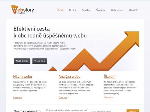 pomáháme zvýšit obchodní výkonnost webu. nabízíme analýzu webu, návrh webu a školení internetového marketingu.