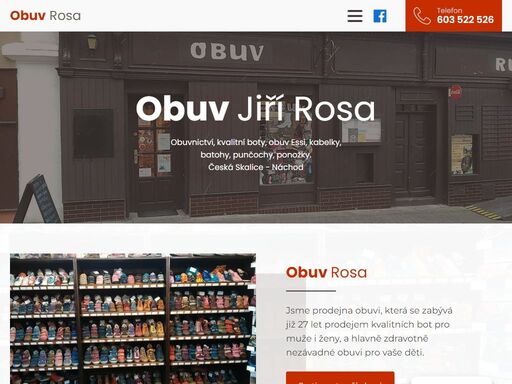 jsme prodejna obuvi, která se zabývá již 27 let prodejem kvalitních bot pro muže i ženy, a hlavně zdravotně nezávadné obuvi pro vaše děti.