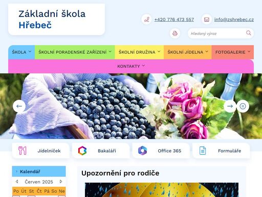 základní škola hřebeč