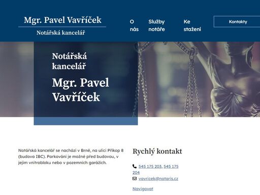 společná notářská kancelář v brně, judr. alice sedláková a mgr. pavel vavříček.