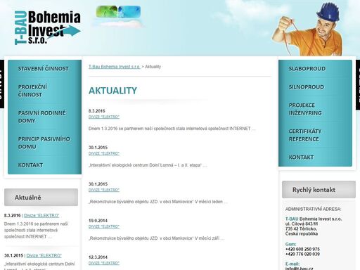 t-bau bohemia invest s.r.o. - ekopaliva a elektroinstalace