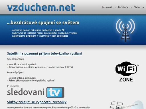 ...vaše bezdrátové spojení se světem