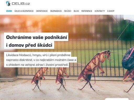 ochráníme vaše podnikání i domov před škůdci. veškerá likvidace hlodavců, hmyzu i plísní proběhne diskrétně a v co nejkratším možném čase. jsme tu pro vás!