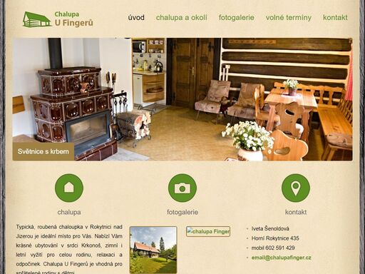 chalupa u fingerů - rokytnice nad jizerou chalupa u fingerů - rokytnice nad jizerou