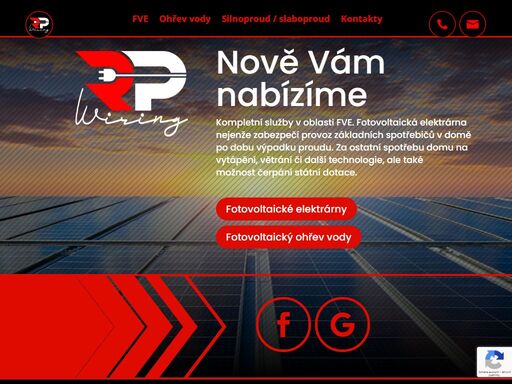 naše společnost rp wiring s.r.o. provádí veškeré elektroinstalační práce od silnoproudu, slaboproudu v bytech, rodinných domech, průmyslových objektech, až po instalace zabezpečovacích, kamerových a komunikačních systémů.