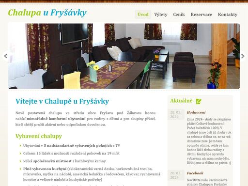 chata-chalupa k pronájmu v blízkosti nového města na moravě a žďáru nad sázavou. odpočinková dovolená v příjemném prostředí vysočiny.