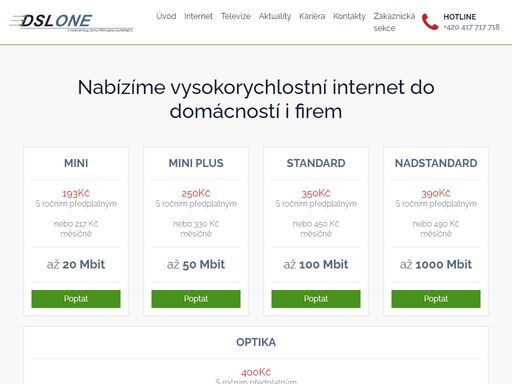 poskytovatel internetu v teplicích, duchcově a ústeckém kraji