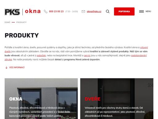 pořiďte si kvalitní okna, dveře, posuvné systémy a další výrobky a služby, od předního českého výrobce. využijte nadstandardní záruku.