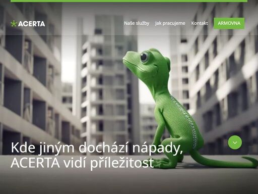 kde jiným dochází nápady, acerta vidí příležitost jsme acerta. pohybujeme se ve světě stavebního průmyslu a technologií. přesah do více oborů nám umožňuje…