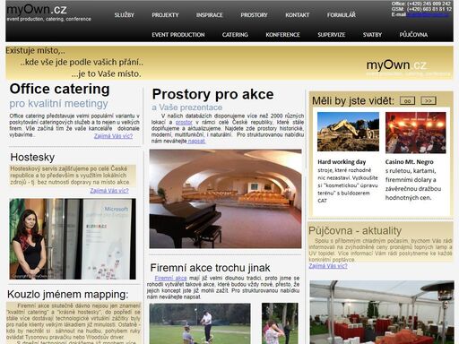 to správné místo provaše firemní akce - catering, konference, eventy, firemní snídaně, koktejly, rauty, banket, firemni akce 
