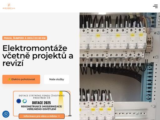 komplexní elektro služby – od projektování přes realizaci až po revize. specializujeme se na svj, rodinné domy, průmysl i developerské projekty.