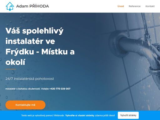 váš spolehlivý instalatér ve frýdku - místku a okolí