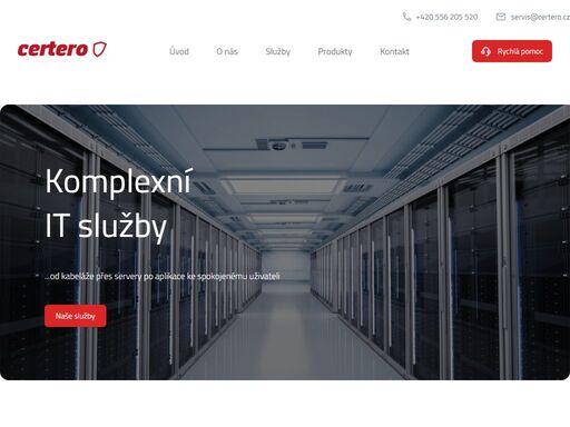 poskytujeme outsourcing it služeb zahrnující správu zařízení, serverů, sítí a kompletní it infrastruktury, klademe důraz na bezpečnost, efektivitu a flexibilitu služeb.