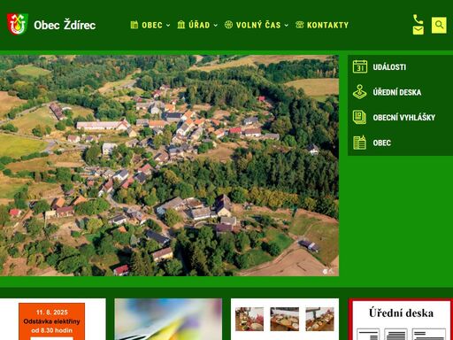  obec informuje přináše do vaší obce systém, který budou mít občané rádi. - obec ždírec