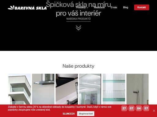  interiérová skla na míru od profesionálů, které dodá vaší kuchyni či koupelně luxusní vzhled. vybírejte sklo do interiéru v široké paletě barev.