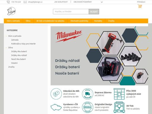 vítejte v našem e-shopu!. objevte svět nekonečných možností s našimi jedinečnými výrobky z 3d tiskárny. každý kousek je pečlivě navržen a vyroben s láskou k detailu, aby splnil vaše nejvyšší očekávání. ať už hledáte originální dekorace, praktické doplňky nebo speciální dárky, u nás najdete to pravé.
prozkoumejte naši…