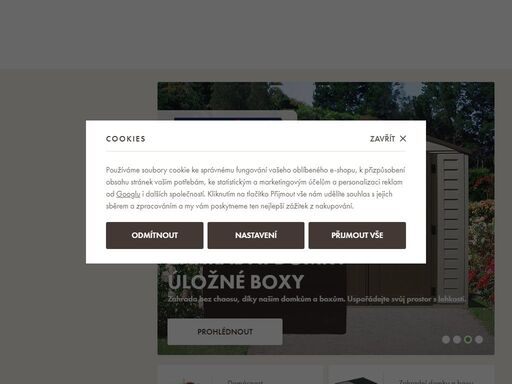 internetový obchod se zahradním nářadím, zahradními domky, potřebami pro domácnost, sportovním vybavením, grily a zahradní technikou od značek fiskars, leifheit, kärcher, gardena a dalších.