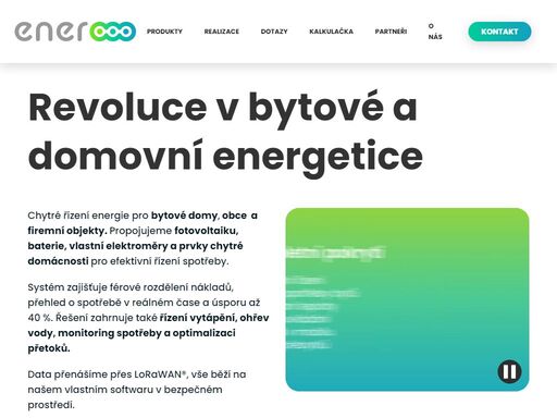 chytré měření spotřeby energie pro fve, svj a bd. enerooo přináší iot řešení pro efektivní řízení, analýzu a úspory energie v bytových i komerčních objektech.