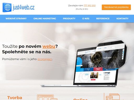 webové stránky tvoříme přes 10 let. ? přivádíme návštěvníky, ze kterých se stanou zákazníci. ? jsme vašim partnerem ve světě online.