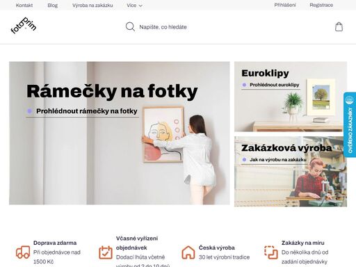 rámečky na fotky, plakáty a obrázky. široká nabídka dřevěných, plastových i hliníkových rámečků. standardní i nestandardní rozměry. na zakázku vyráběno v čr
