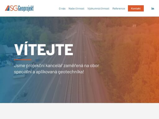 projekční kancelář | náš hlavní obor je v oblasti sanace a dokumentace skalních a strmých svahů. řešíme rovněž náročné geotechnické úlohy.