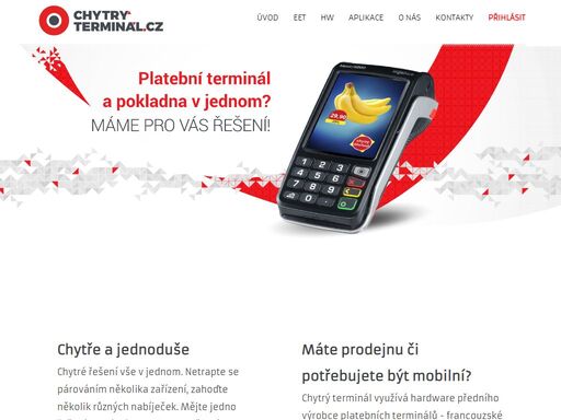 chytrý terminál vývoj aplikace ingenico telium tetra html5 eet reklama desk 5000 move 5000 pokladna