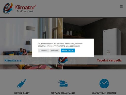 dodáváme a instalujeme klimatizační jednotky a tepelná čerpadla. domácí i komerční klimatizace lg, daikin, samsung, panasonic a haier.