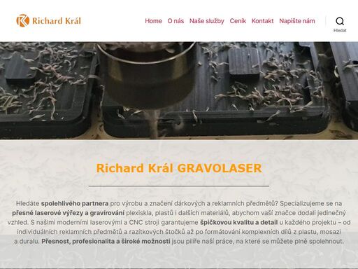 gravo-laser - gravírování laserem, cnc frézkou, gravírování nerez (anticoro), gravírování a popisování laserem, laserové řezání. vyrábíme a popisujeme informační cedule, štítky, orientační systémy, měřítka a nástroje.