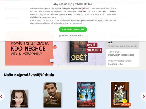 knihy a e-knihy nakladatelství grada. od antistresových omalovánek, přes beletrii, dětskou literaturu nebo osobní rozvoj až po zdravotnickou literaturu. ke každé objednávce knihy zdarma jako dárek.