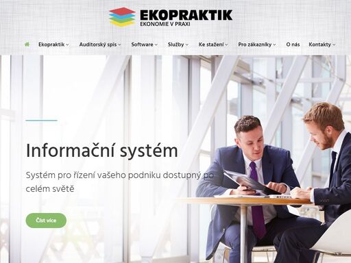 společnost se zaměřuje na vývoj široce využitelných ekonomických informačních systémů a souvisejících aplikací. našimi hlavními produkty jsou erp informační software ekopraktik a software pro vedení spisu auditora auditorský spis.