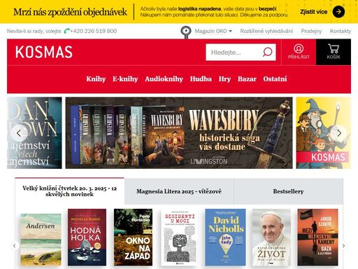 nakupte knihy za dobré ceny v internetovém knihkupectví kosmas.cz.