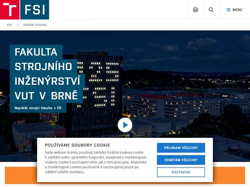 vysoké učení technické v brně je česká vysoká škola s více než stoletou tradicí. vut v brně se řadí ke třem procentům nejlepších světových univerzit a neustále posiluje svou pozici špičkové vědecko-výzkumné instituce. na osmi fakultách a dvou vysokoškolských ústavech vysokého učení technického v brně můžete získat strukturované vysokoškolské vzdělání v oborech technických, ekonomických, přírodovědných a uměleckých.