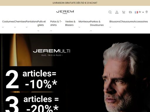 boutique en ligne de pret-a-porter pour homme. de nombreux articles pour homme a découvrir, costumes, chemises, blasers, polos et bien d'autres encore
