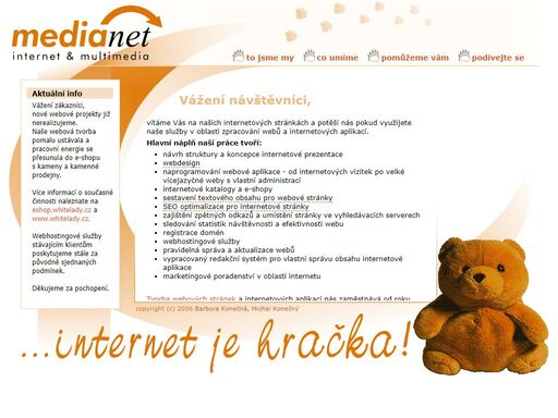 kvalitní služby v oblasti internetové prezentace: webové stránky, webdesign, webhosting, seo. 