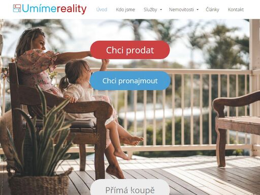 realitní kancelář praha 5 - velká ohrada, stodůlky, lužiny, zličín se zabývá realitní činností, realitním poradenstvím a realitními službami. realitní kancelář umíme reality se zabývá prodejem a pronájmem nemovitostí v praze a ve středočeském kraji.