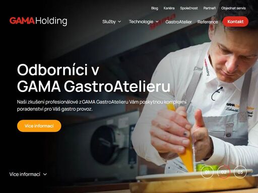 komplexní řešení pro gastronomii: projekce, dodávky, poradenství a multifunkční technologie. zkušený tým s 25letou praxí v oboru.