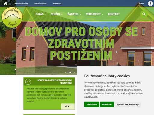 domov pod hradem žampach je příspěvkovou organizací pardubického kraje, která poskytuje nyní tři druhy sociálních pobytových služeb. tyto služby jsou určeny pro zdravotně postižené osoby s mentálním postižením a eventuálně s přidruženou tělesnou nebo smyslovou vadou.