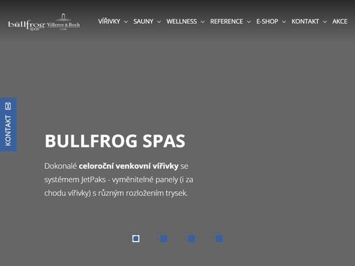 venkovní vířivky,? zahradní vířivky, ?vířivé vany pro byt i dům od výrobce bullfrog spas? a jacuzzi? a také kompletního wellness a sauny na míru.